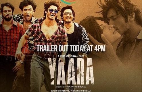 Upcoming Film Yaara trailer launch