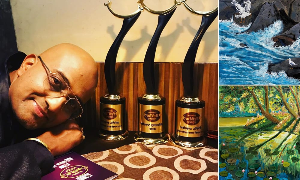 Marathi Actor Vaibhav Mangle Selling His Paintings to Help Backstage Artist in Cine Industry