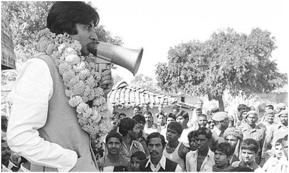 memories Amitabh bachchan contested lok sabha election
