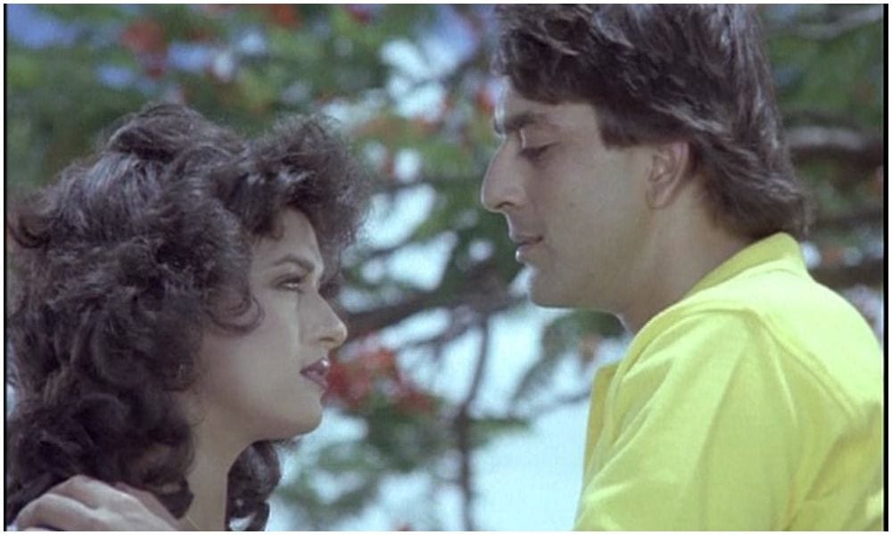 Sanjay Dutt And Madhuri Dixit Love Story Started From Thaanedar Movie